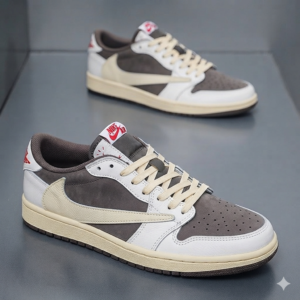 Nike Jordan Air White Brown