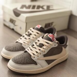 Nike Jordan Air White Brown
